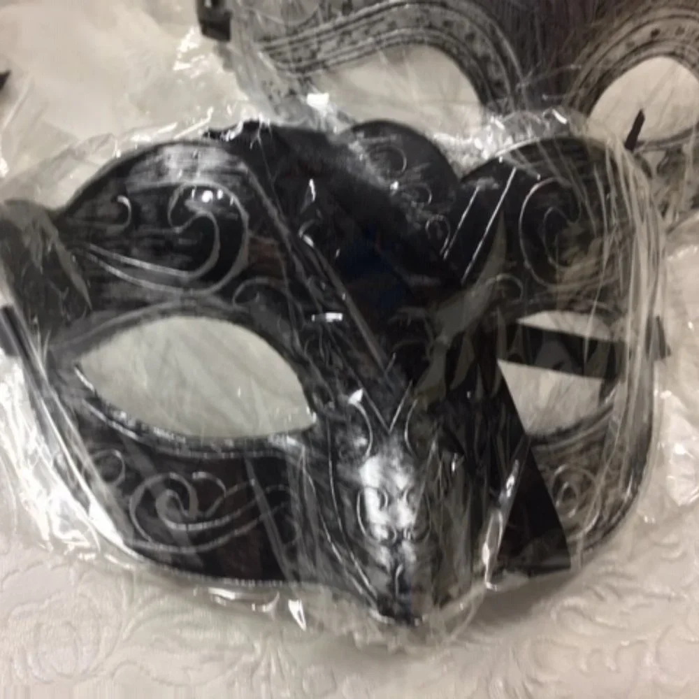 NEW Assorted Designs 11 Victorian Eye Masks Costume Ball Novelty w/Ribbon Ties
